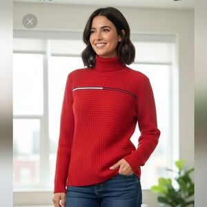 Tommy Hilfiger red sweater XL